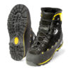 Chaussure Pfanner Pilatus protection anti coupure pare pierre Sympatex imperméable et cordura résistante abrasion chaussure noire avec détails jaune
