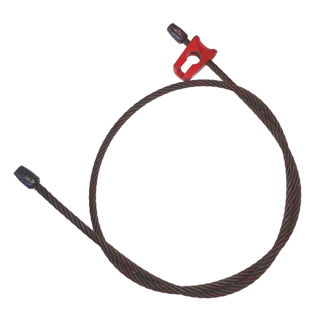Câble De Débardage 5m Diamètre 14mm - Corde Forestière Avec Crochets
