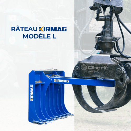 Rateau kirmag taille L nettoyage branches travaux forestiers oberlé forest equip