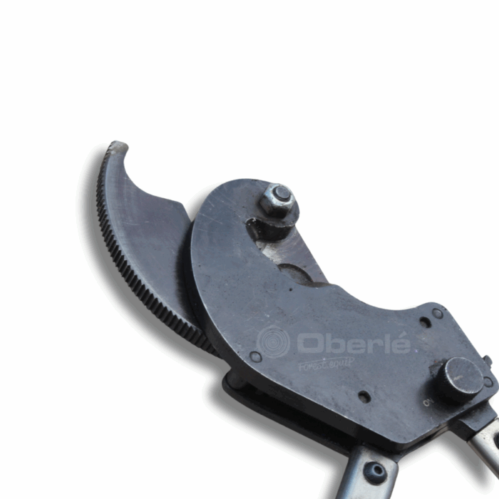 Pince manuelle grise coupe cable oberlé forest equip forestier câble acier diamètre 14