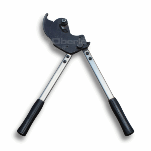 Pince coupe câble gris avec manches noires forestier câble de débardage pour débardeurs et bûcherons oberle forest equip