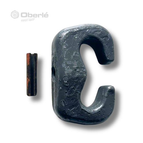 serrures de chaines en c pour raccorder les maillons de chaines lors du montage des chaines à roues débardage forestier porteur abatteuse grumier foret bucheron