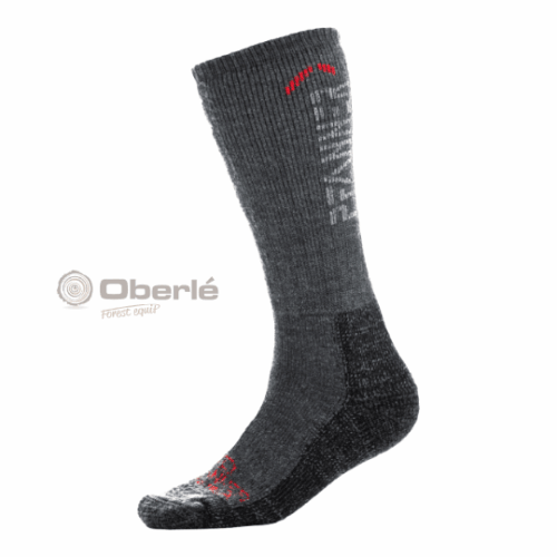 chaussettes hautes en laine merino conçues pour les températures basses talon et orteil renforcés laine merino