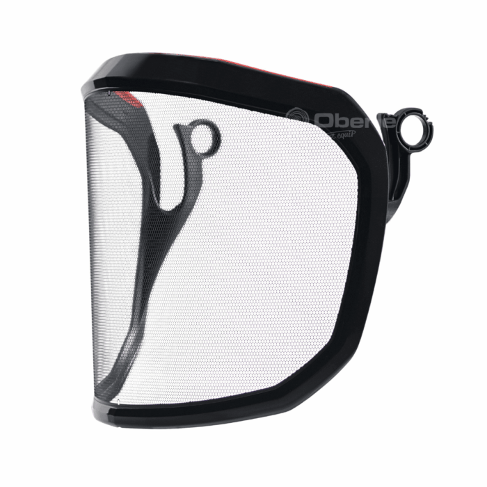 Visière grillagée en acier à maille fine pour casque de protection Protos Integral – 39 orifices par cm²