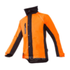 veste de pluie sip keiu orange étanche respirante