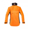 veste de pluie sip keiu orange étanche respirante