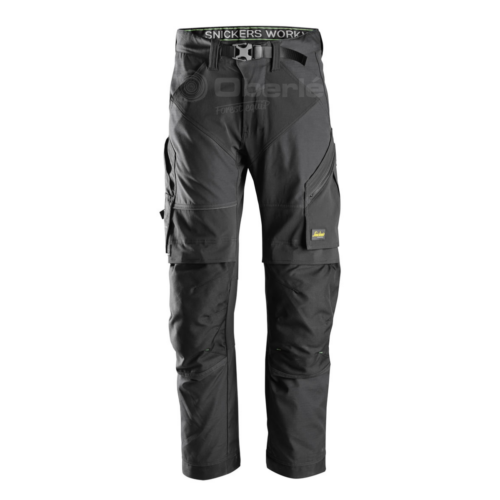 pantalon de travail snickers bucheron debardeur debardage gris anthracite noir flexiwork+ forestier