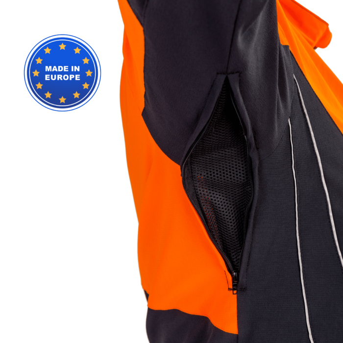 Grunholz veste forestière PROAIR orange anthracite