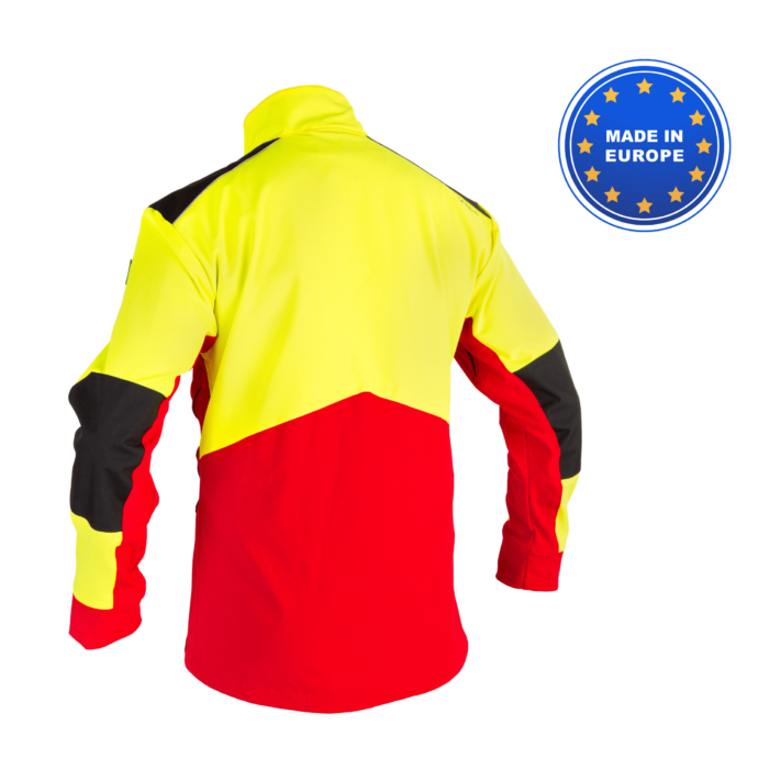 Grunholz veste forestière PROAIR rouge jaune