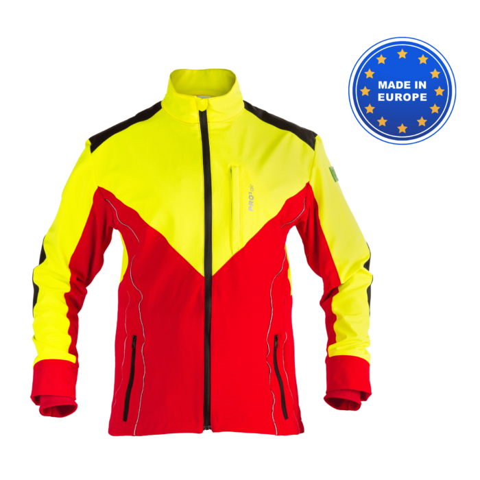 Grunholz veste forestière PROAIR rouge jaune