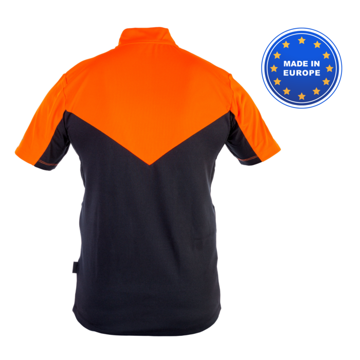 Tshirt fonctionnel manches courtes GRUNHOLZ PRO 2C orange anthracite