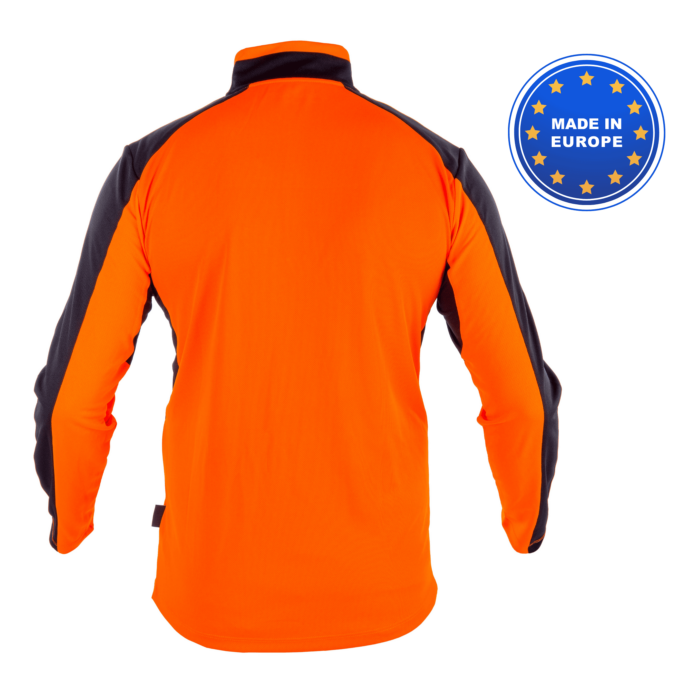 Tshirt fonctionnel manches longues GRUNHOLZ PRO2C orange/anthracite