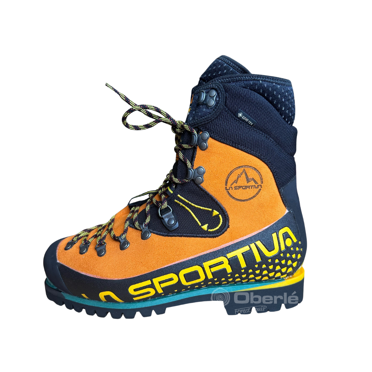 chaussure de travail marche randonnée alpinisme la sportiva orange noir nepal evo work gore tex