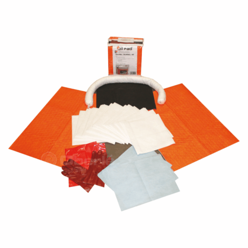 oilpad serviettes absorbantes anti pollution, barrage anti huile fuite hydrocarbures