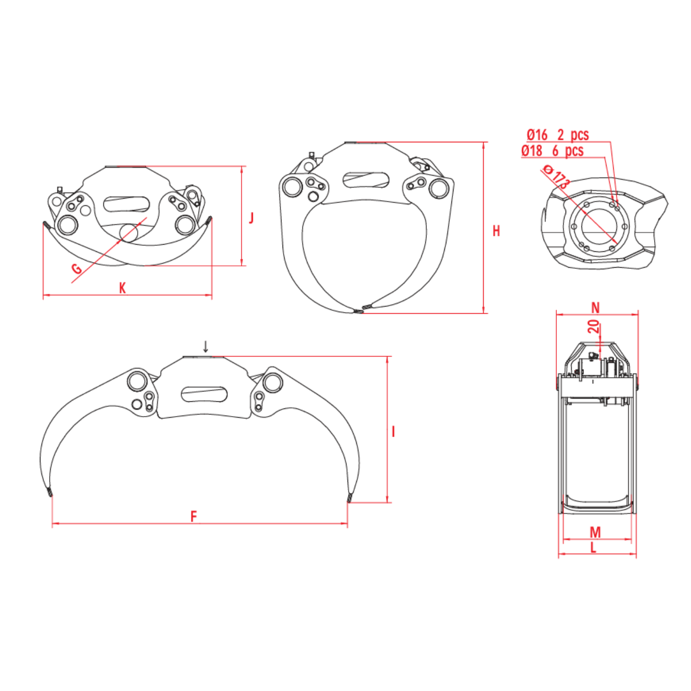 TX56B loglift hiab grappin forestier jaune bois grumes forêt
