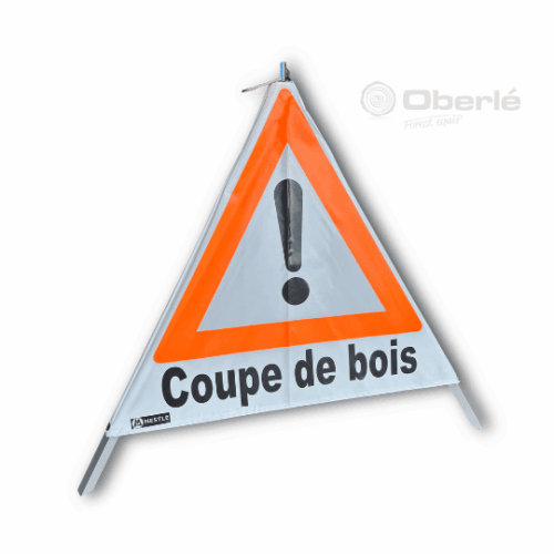 tripode de signalisation débardage et travaux forestiers balisage chantier forestier