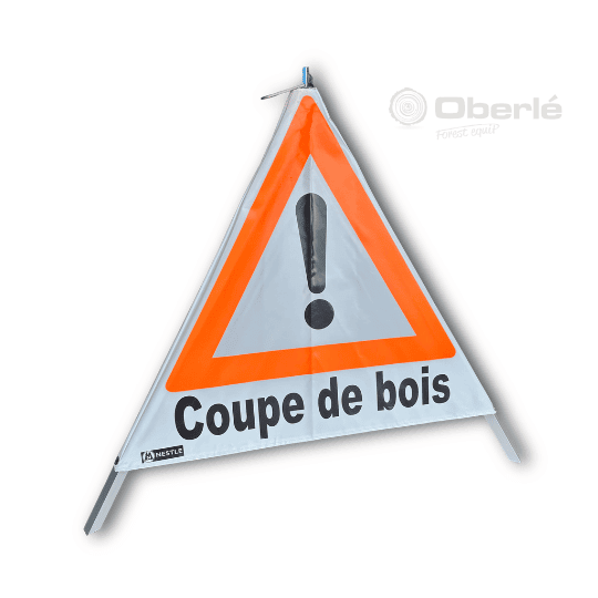 tripode de signalisation débardage et travaux forestiers balisage chantier forestier