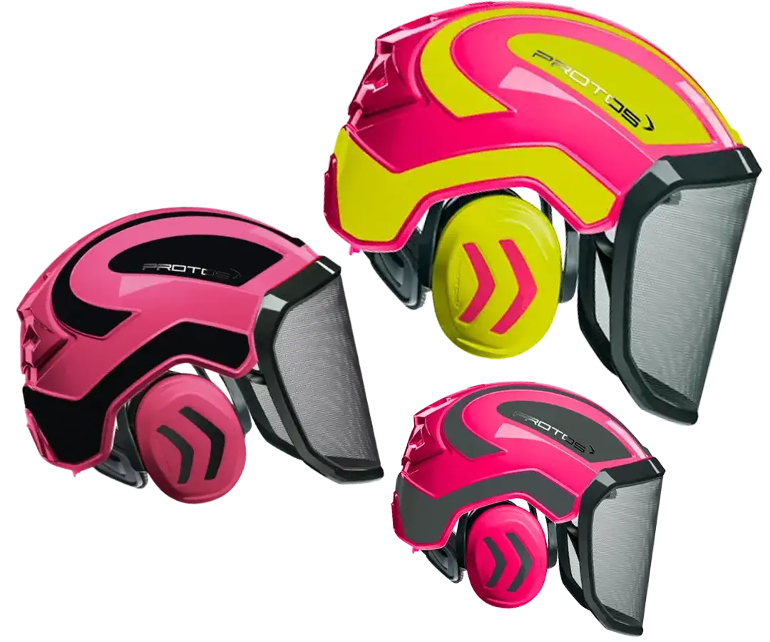 Casques-PROTOS-OctobreRose Casque Protos édition spéciale Octobre Rose